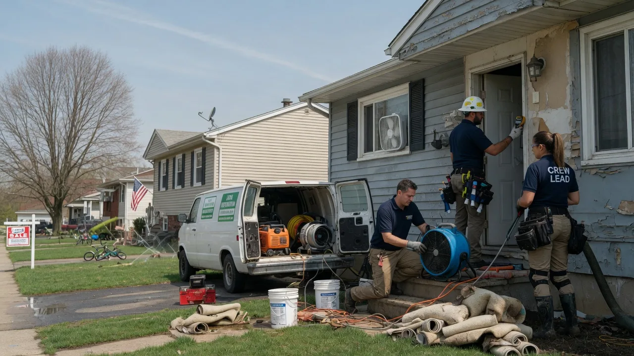 Flood Cleanup in Dustin, OK near me