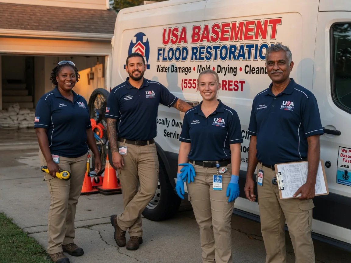 Basement Flood Cleanup company in Dustin, OK
